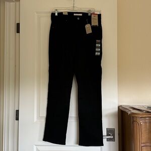 Levi Black Straight-Leg Jeans